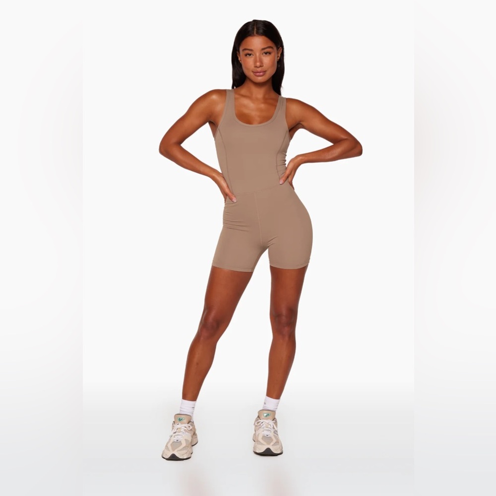 SET Active Tan Jumpsuit